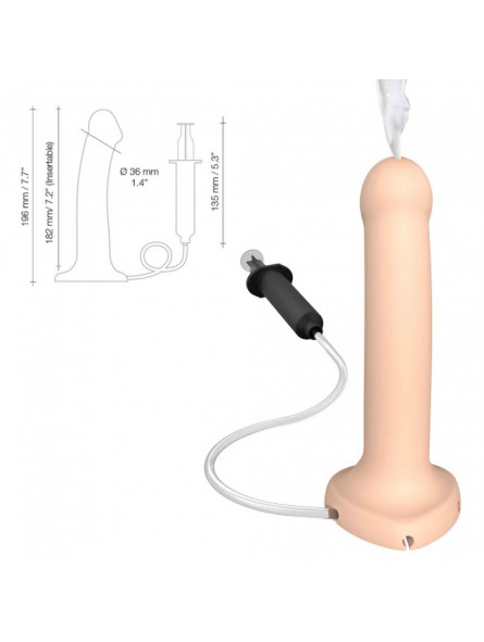 Strap On Me Squirting Cum Dildo Semi Realiste Avec Creamy