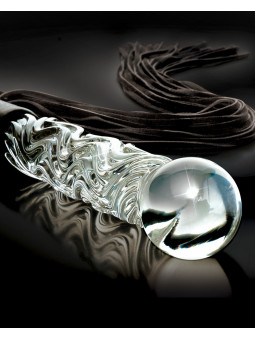 ICICLES Hand Blown Glass Whip